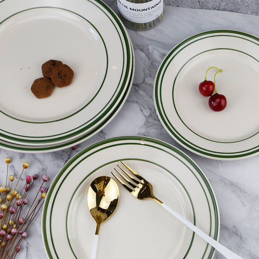 歐式簡約風陶瓷盤