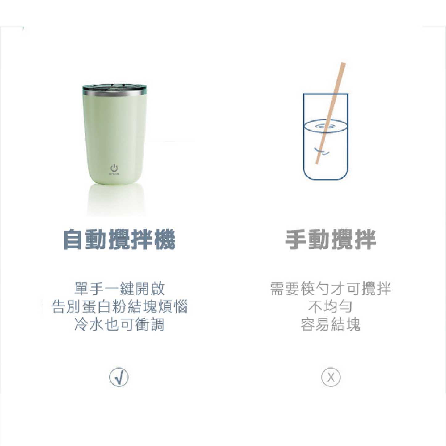 380ml 磁吸攪拌隨行杯
