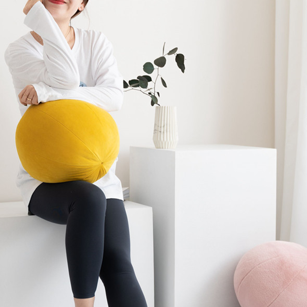 北歐風 Orb 綿綿絨語球型抱枕