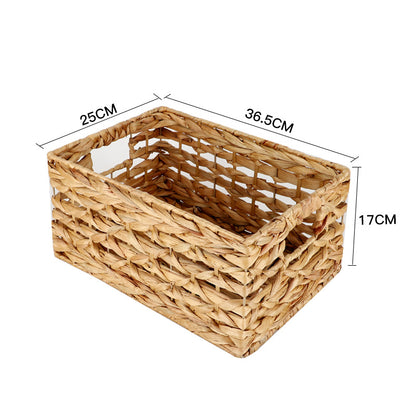 葫蘆草手工編織收納籃