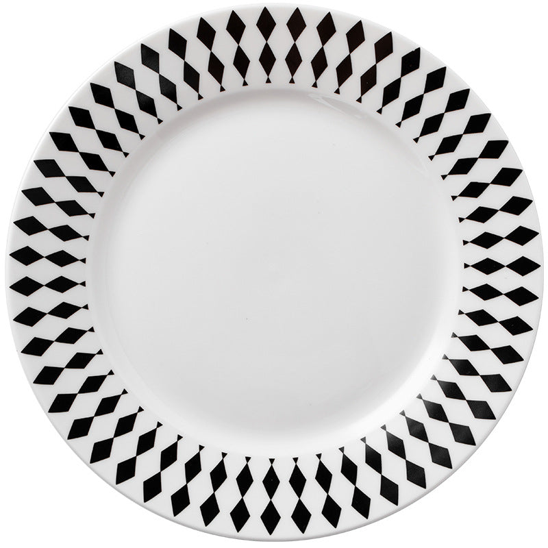 歐式8寸陶瓷西餐盤