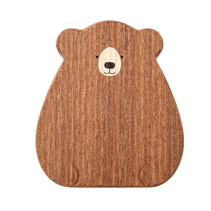 小熊造型木質砧板｜托盤