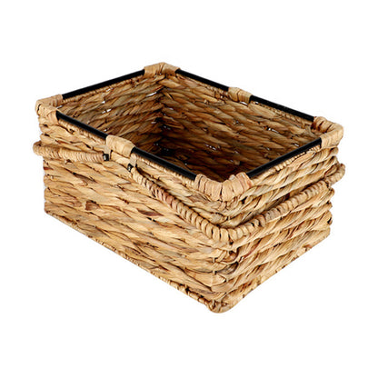 葫蘆草手工編織收納籃