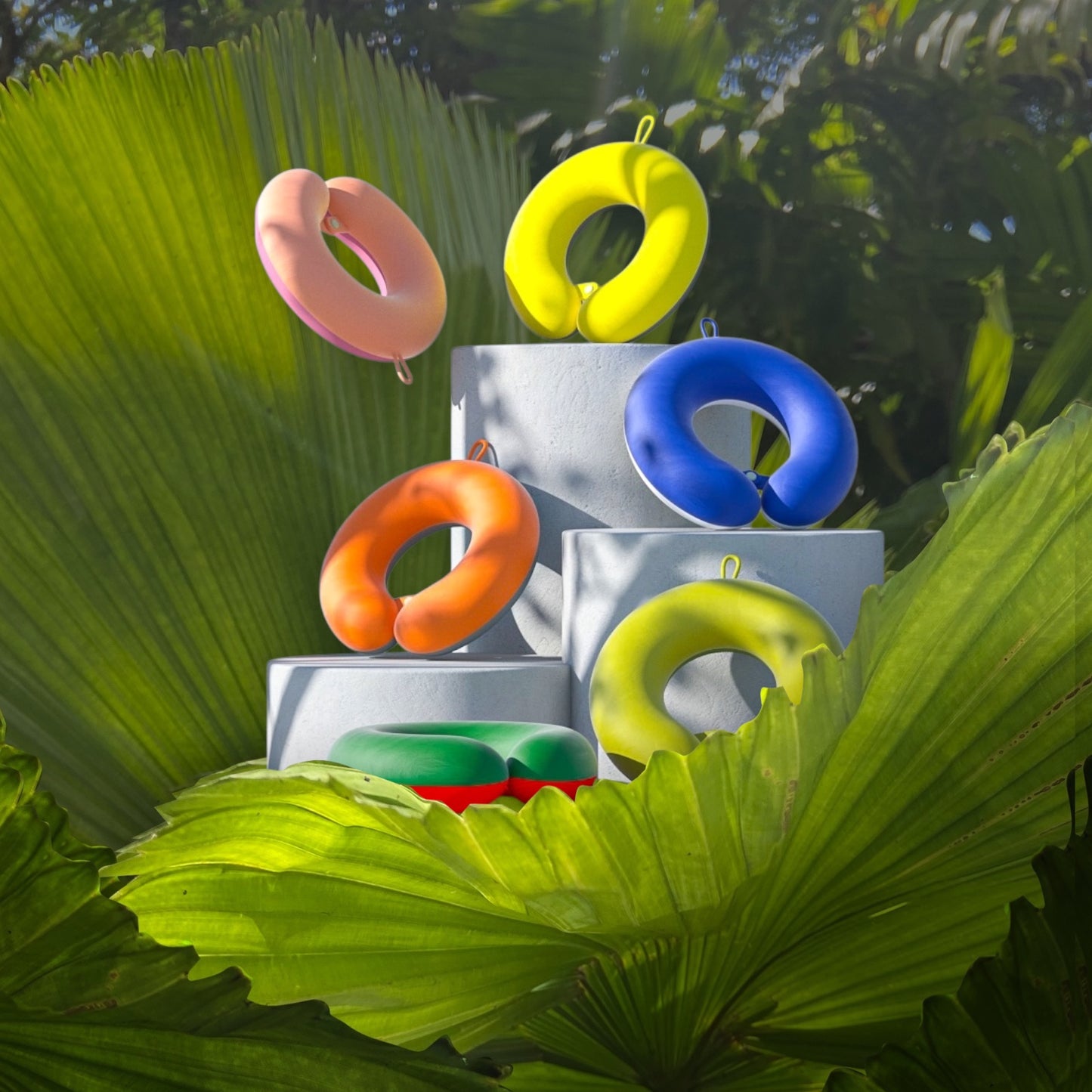 【送3D舒眠眼罩】旅人快閃組｜飛行記憶頸枕