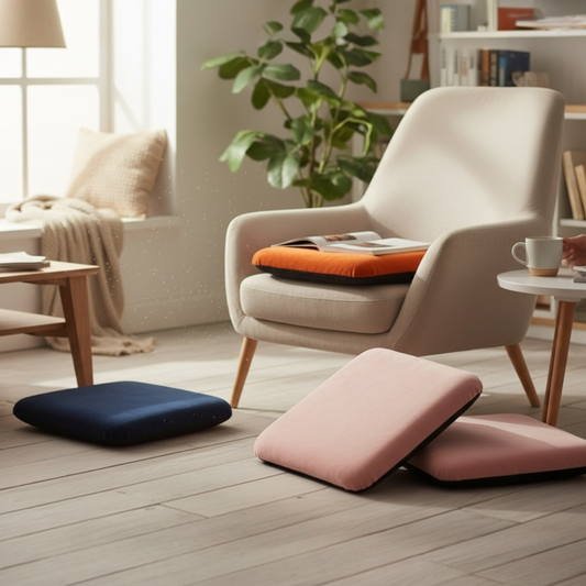 慢回彈記憶棉減壓坐墊『可拆洗』