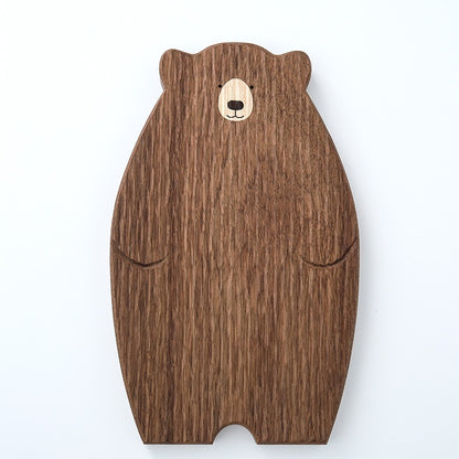 小熊造型木質砧板｜托盤