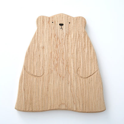 小熊造型木質砧板｜托盤